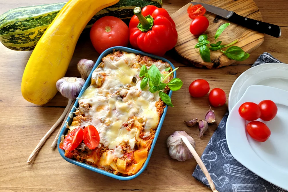 lasagne z cukinii jadłospis w przedszkolu i szkole
