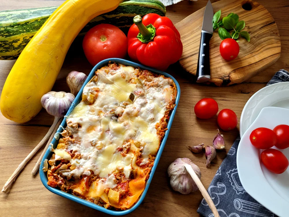 lasagne z cukinią jadłospis przedszkole